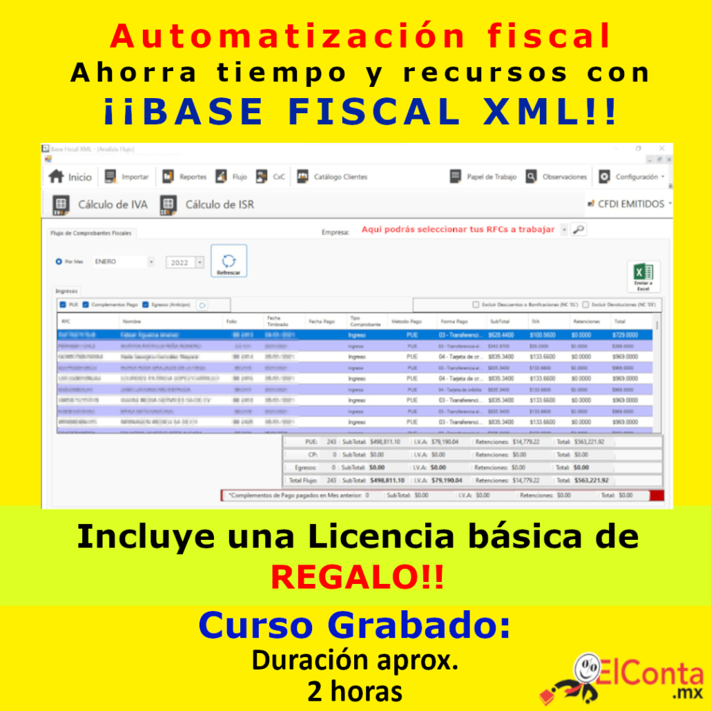 Automatizaci N Fiscal Conocer S C Mo La Herramienta Base Fiscal Xml