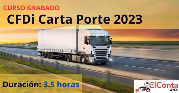 CFDI Carta Porte 2023
