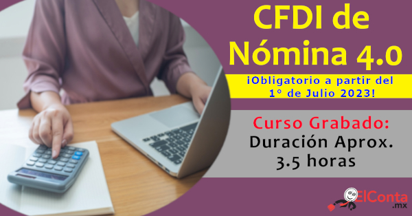 CFDI de Nóminas 4.0 📑