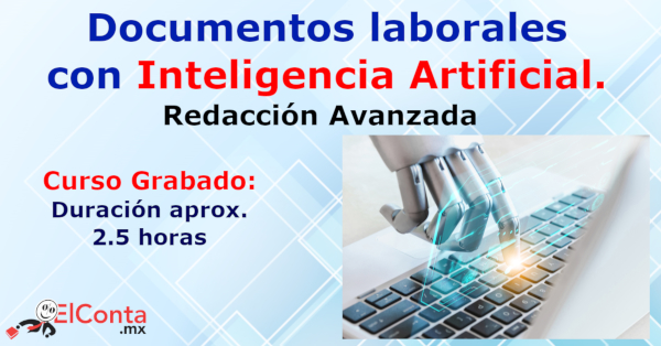 Redacción de documentos laborales con Inteligencia Artificial.