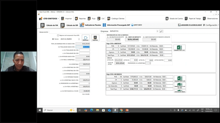 Charla GRATUITA Cambios clave en el Pago Provisional de ISR e IVA para Personas Fisicas en 2025. Ayudate con Base Fiscal XML high