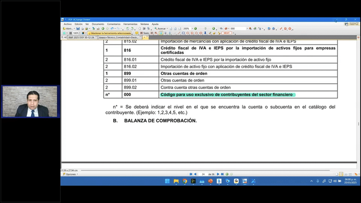 Mar. 25 Mar. Declaracion Anual 2024 Balanza mes 13 de Contabilidad Electronica high 1