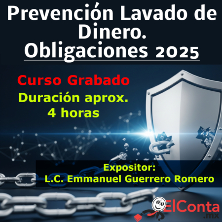 Prevención de Lavado de Dinero. Obligaciones 2025 - Curso GRABADO!! 17 2025 06 26 Obligaciones PLD redes grabado