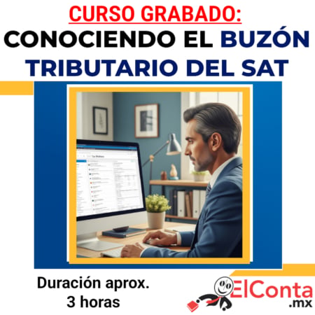 Entendiendo el Buzón Tributario del SAT: Guía 2025 - Curso GRABADO. 14 2025 07 17 Buzon Tributario redes grabado