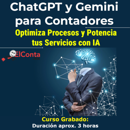 ChatGPT y Gemini para Contadores: Optimiza Procesos y Potencia tus Servicios con IA - Curso GRABADO. 11 2025 07 29 IA para contadores redes grabado