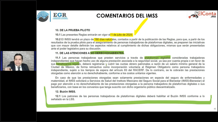 Novedades 2025. Plataformas Digitales (Incluye Reforma Laboral) - Curso GRABADO!! 6 Jue. 10 Julio. Novedades 2025. Plataformas Digitales high
