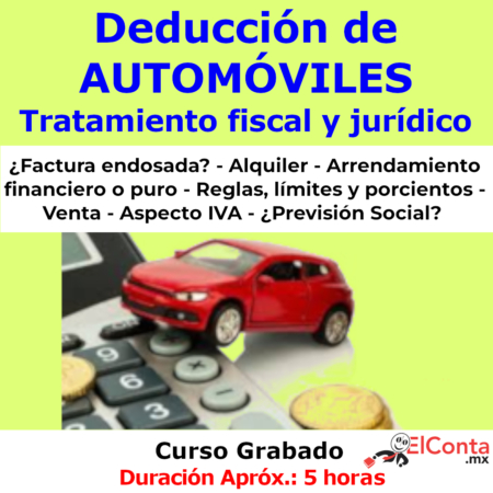deduccion automoviles mexico redes