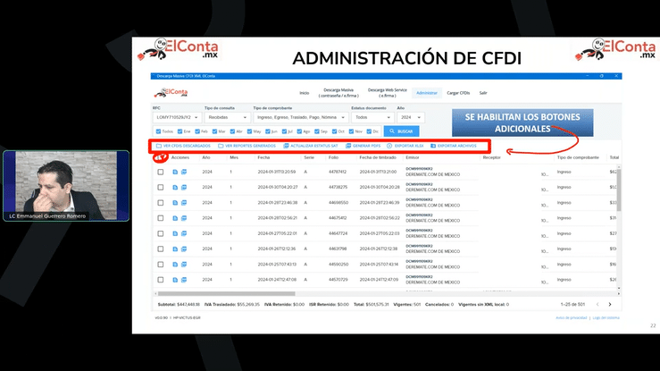 Sab. 6 Sep. Charla GRATUITA DESCARGA MASIVA XML – Capacitacion para tus cruces amarres y verificaciones. high