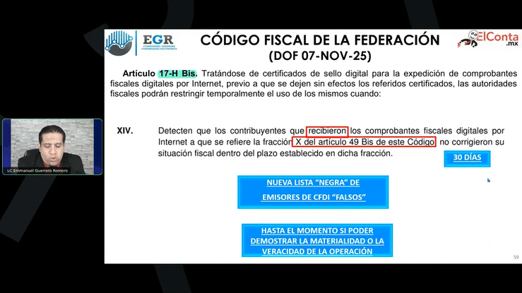 Mar. 30 Dic. Reformas Fiscales 2026 PLD Comentarios Laborales. high