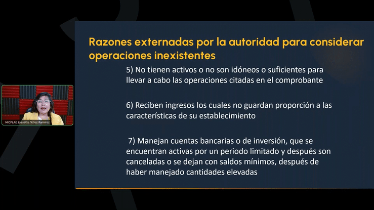 Sab. 3 Ene. Comprobantes fiscales falsos operaciones inexistentes y simuladas high