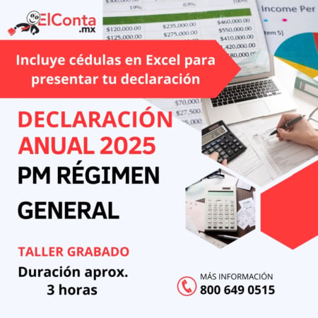 TALLER Declaración Anual 2025 - PM Régimen General. Taller Grabado!! 23 2026 02 12 dapm 2025 redes grabado