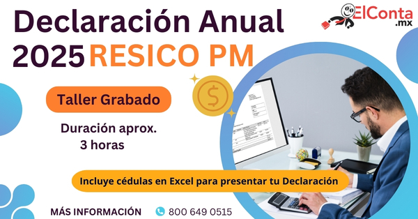 TALLER Declaración Anual 2025 – PM RESICO