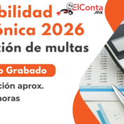 2026 03 06 Contabilidad electronica 2026 grabado 600