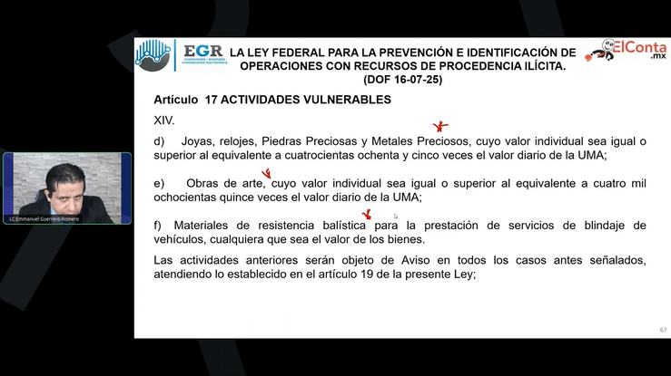 Prevención de Lavado de Dinero 2026 Reglamento Actualizado 6 Jue. 23 Abril. Prevencion de Lavado de Dinero 2026 Reglamento Actualizado high