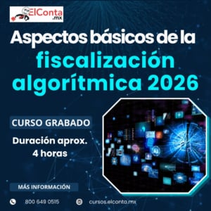 Fiscalización Algorítmica 2026. Sus aspectos básicos a saber. - Curso Grabado!! 2 2026 08 13 fiscalizacion algoritmica 2026 redes grabado