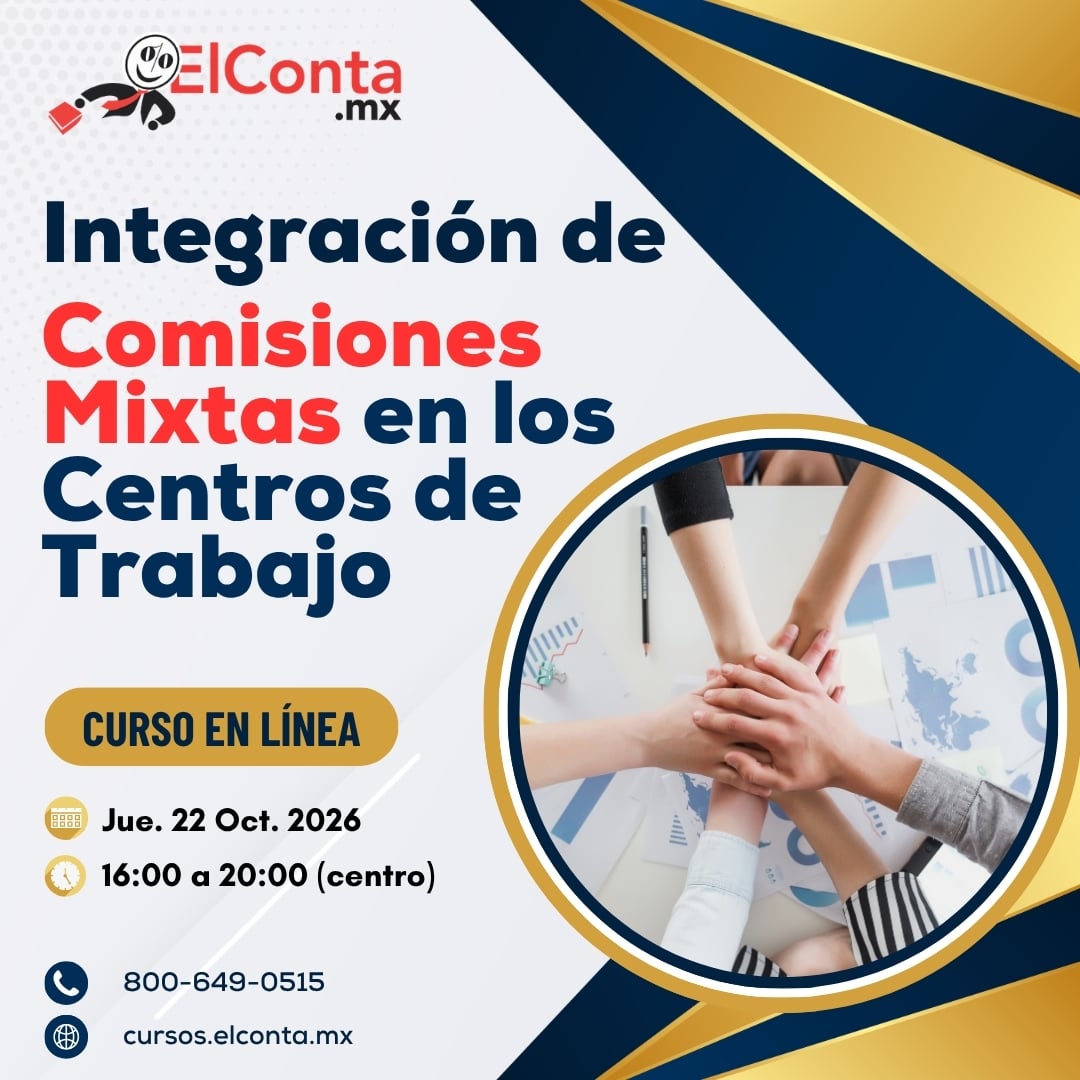 Comisiones Mixtas. Su integración en los Centros de Trabajo - Curso en línea 100% En VIVO 1 Comisiones Mixtas. Su integración en los Centros de Trabajo - Curso en línea 100% En VIVO